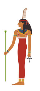 goddess of Ancient Egypt Ma'at