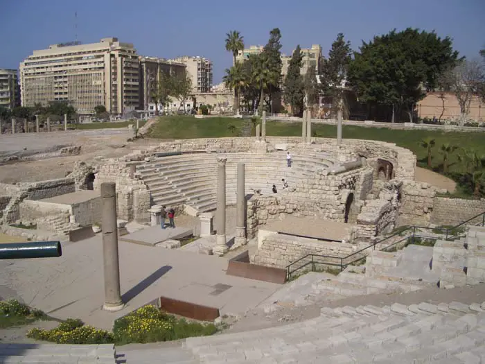 The Ancient Roman Theatre in Alexandria