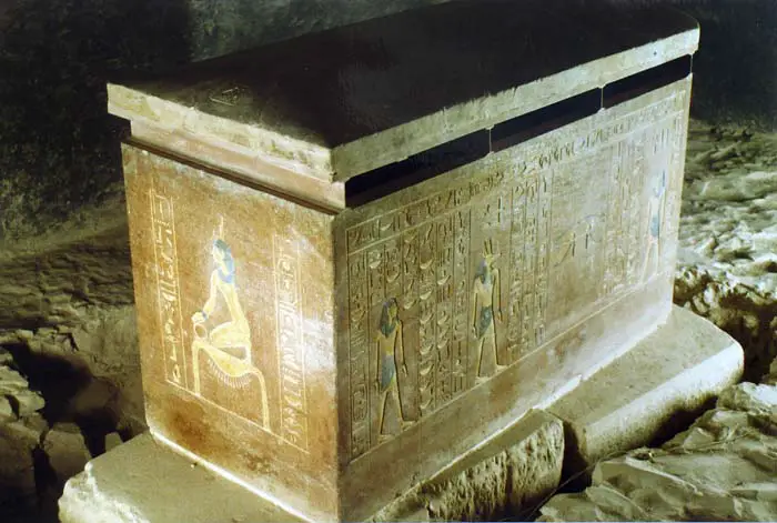 The tomb of Amenhotep III