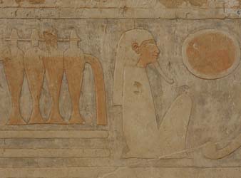 Reliefs at the Temple of Hatshepsut
