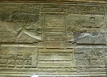 Isis on the Solar Barque of Ra