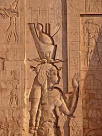 Relief of Isis
