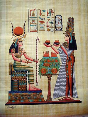 Nefertari and Isis