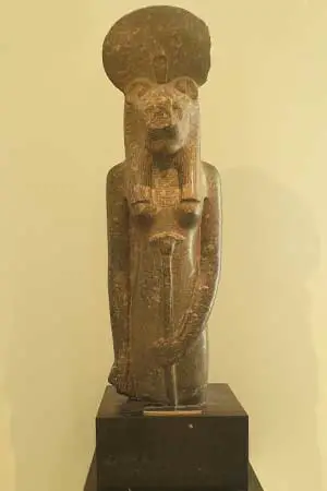 Statue of Sekhmet from about 1300 BC