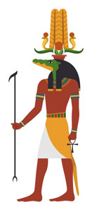 Sobek ancient Egyptian God