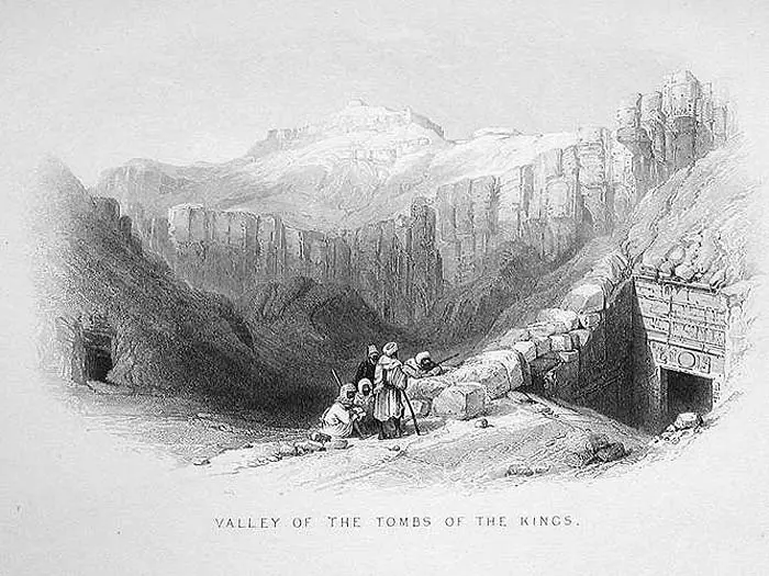 Exploring the Valley of the Kings, 1862