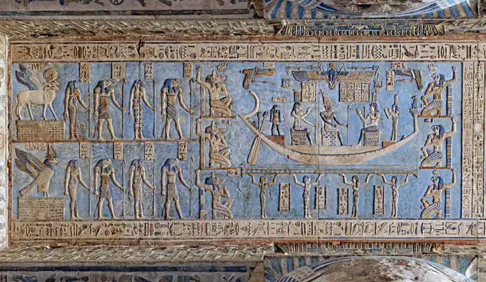 Astronomical Ceiling at Dendera Temple