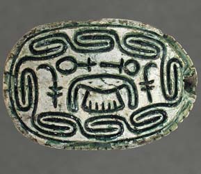 Scarab inscribed with the name of a Hyksos King