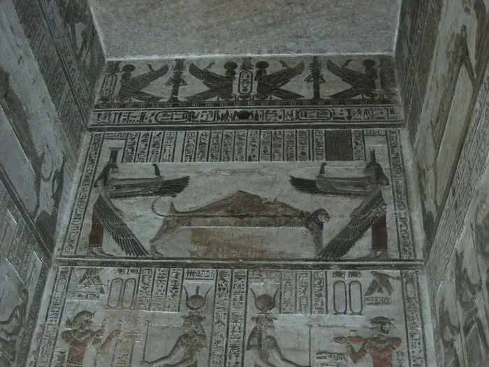Osiris room at Dendera