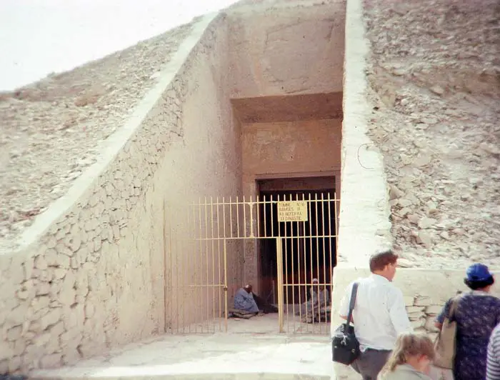 Entrance to the Tomb of Ramses II