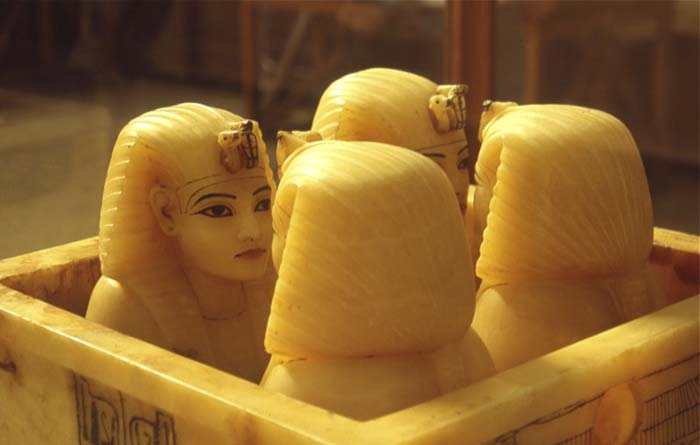 Canopic Jars of Tutankhamun