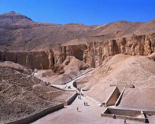 Paths through the Valley of the Kings